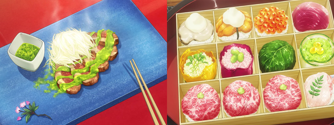 Stills aus der Serie Food Wars