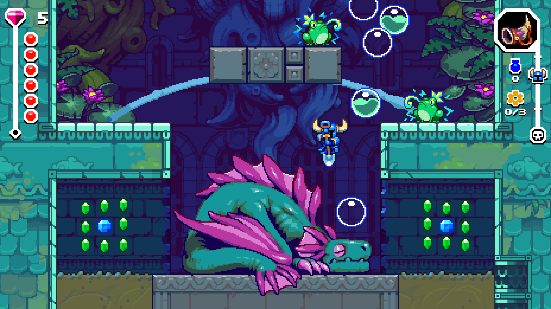 screenshot game shovel knight