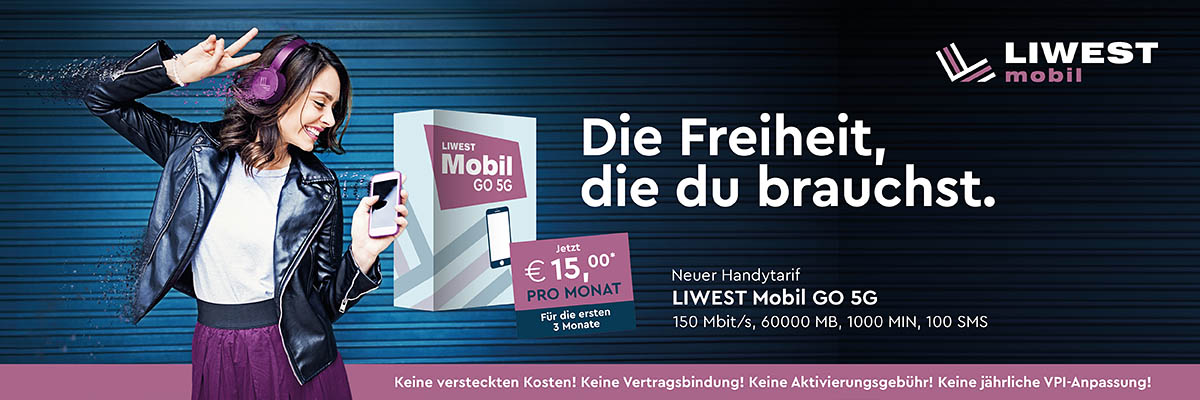 LIWEST Mobil GO 5G 3 Monate 2024