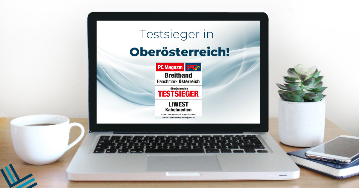 LIWEST Breitband-Testsieger 2020